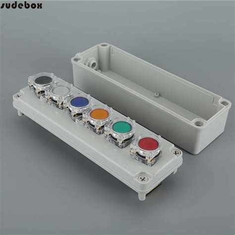 electrical push button box|enclosure mounted push button switches.